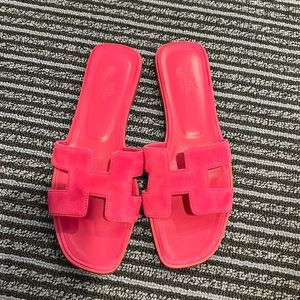 Hermes Oran Sandals 38.5